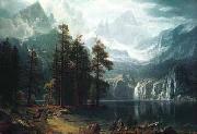 Albert Bierstadt Sierra Nevadas oil painting picture wholesale